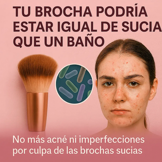 Máquina Limpiadora de Brochas Maquillaje USB - Mantén tu piel bonita y olvídate de las imperfecciones