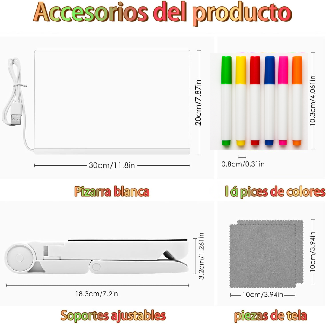 LuminArt – Pizarra LED para Colorear