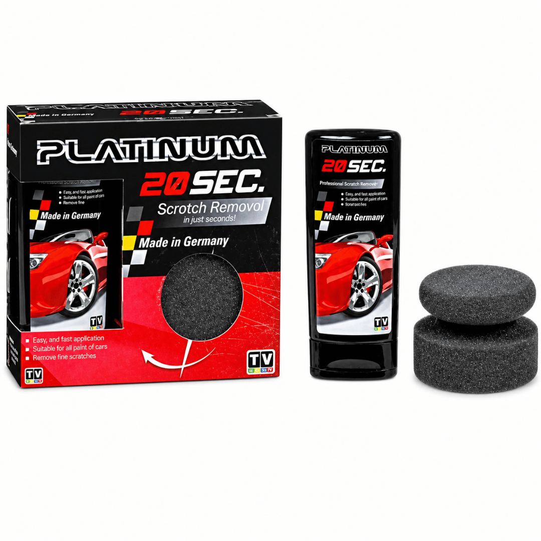 Crema Reparadora De Rayones Platinum 100ml - Elimina rayones del auto en minutos sin gastar en talleres