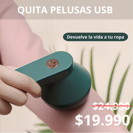 Quita Pelusas USB - ¡Devuelve la vida a tu ropa!
