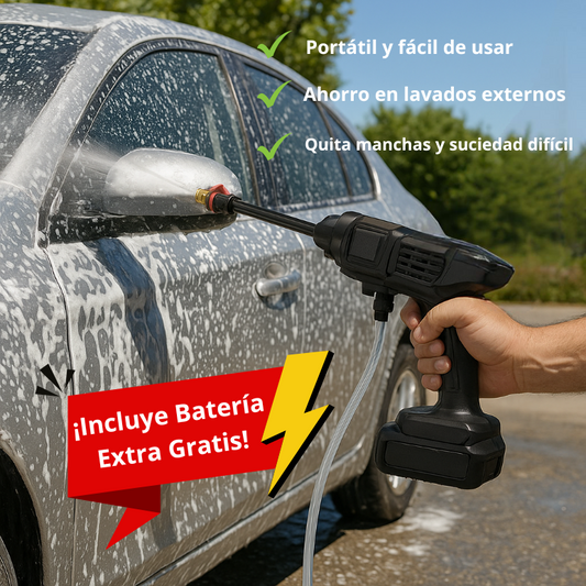 Hidrolavadora Eléctrica Inalámbrica - ¡Incluye batería extra gratis!