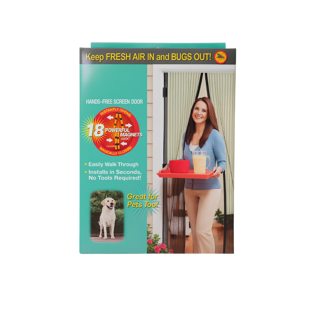 ¡Promo 2x1 Cortina Anti Mosquitos Magnética! - Disfruta aire fresco sin dejar entrar mosquitos y moscas