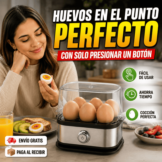 Cocedor Eléctrico Huevos - Huevos cocidos al punto perfecto en minutos