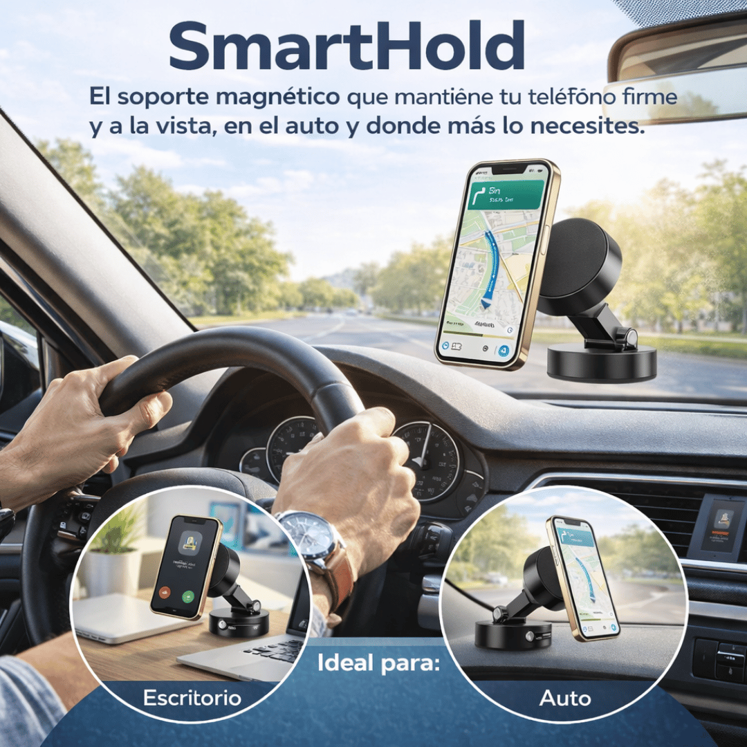 SmartHold - ¡Soporte Celular Magnetico!