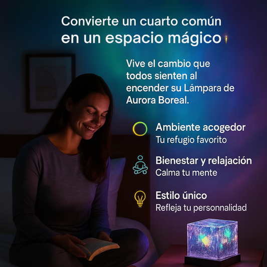 DreamyAurora - Transforma tus espacios en ambientes de relajación