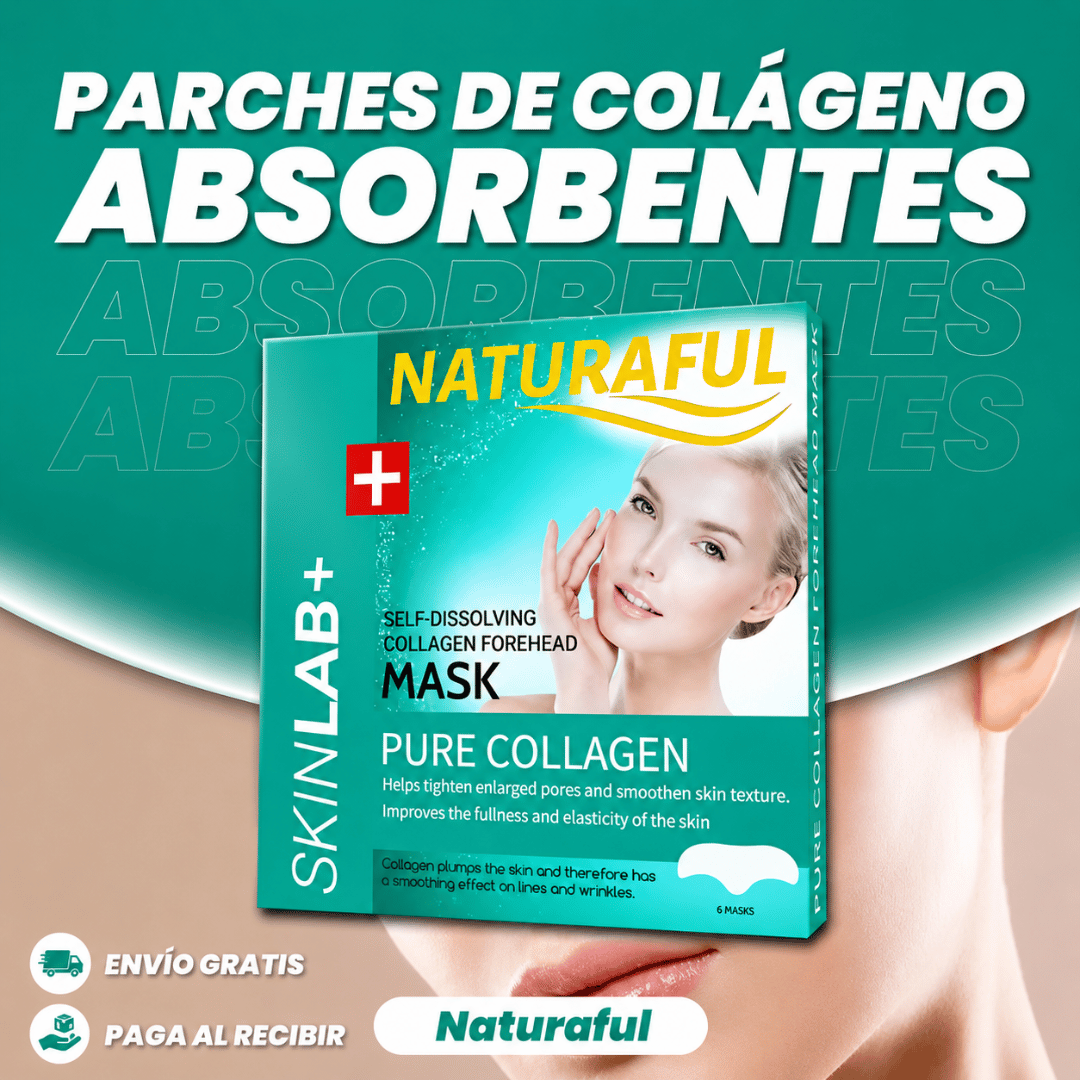 NaturalFul Parches De Colágeno Absorbentes - Piel más firme y rejuvenecida desde las primeras aplicaciones