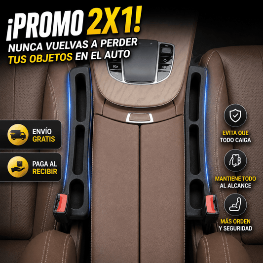 Pack Organizador Lateral de Asientos - Evita pérdidas y conduce sin distracciones