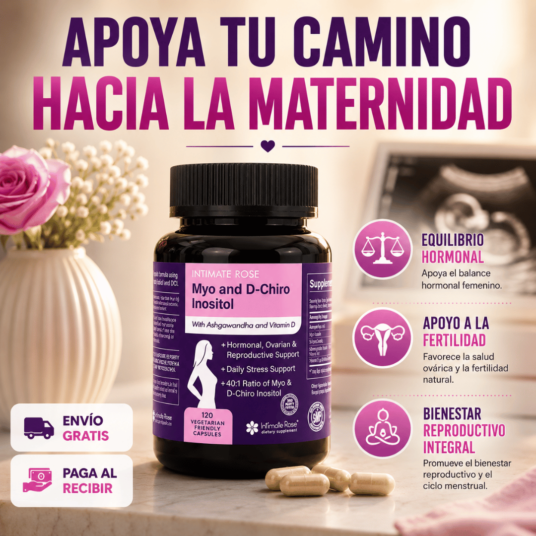 Inositol 120 Cápsulas - Equilibrio femenino para apoyar tu ciclo natural