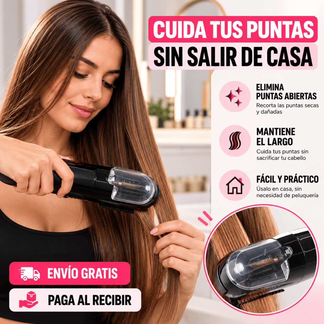 Recortador De Punta Abiertas y Dañadas - Dale a tus puntas un acabado más cuidado sin salir de casa