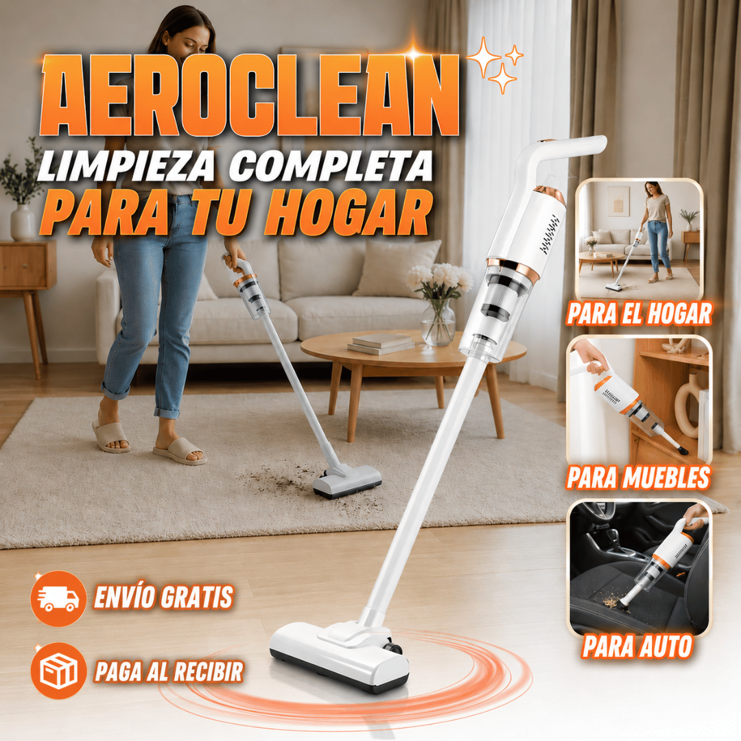 AeroClean - Mantén tu hogar limpio de forma rápida y práctica