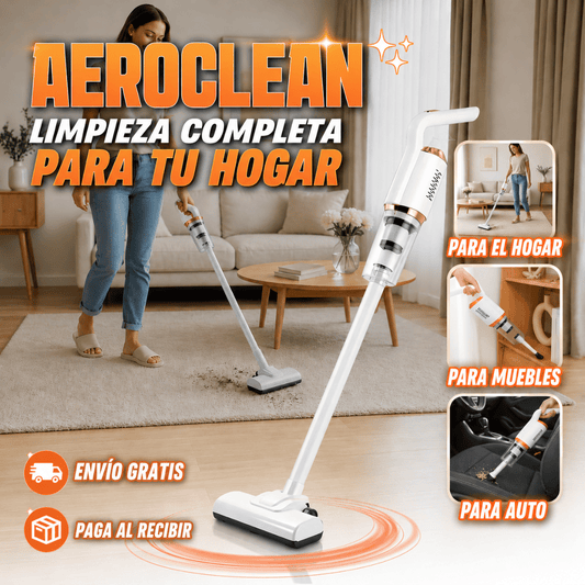 AeroClean - Mantén tu hogar limpio de forma rápida y práctica