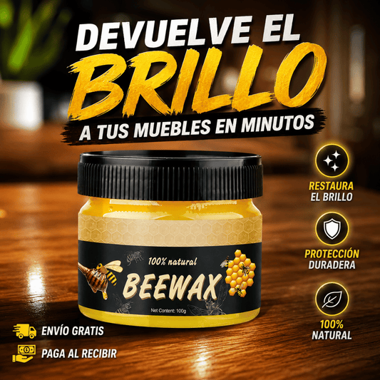 Beewax™ Cera Restauradora - Devuelve vida y protección a madera, cuero y más fácilmente