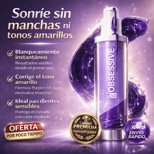 Pasta Dental Blanqueadora Obssesive - Mantén una sonrisa más brillante con una rutina simple y práctica