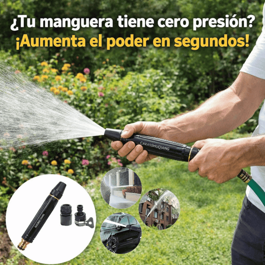 Kit Boquilla de Alta Presión - ¡Convierte tu Manguera en Hidrolavadora!
