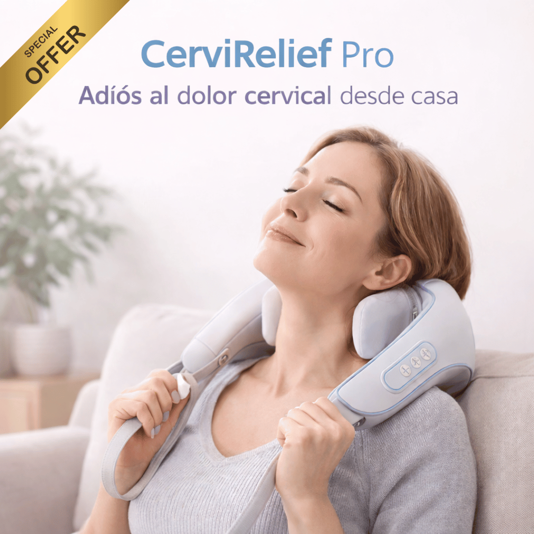 CerviRelief Pro - Libera la tensión acumulada en cuello y hombros