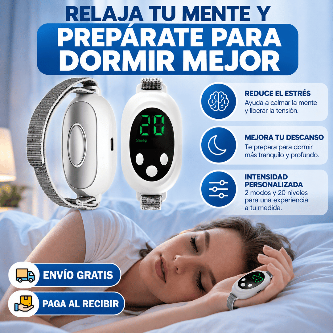 Dispositivo Alivio Estrés e Insomnio USB - Libera tensión diaria para un descanso mas profundo