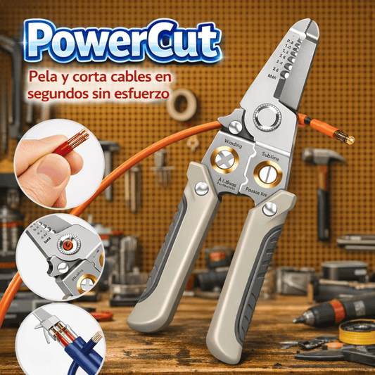 PowerCut - Pela y corta cables con precisión sin dañarlos