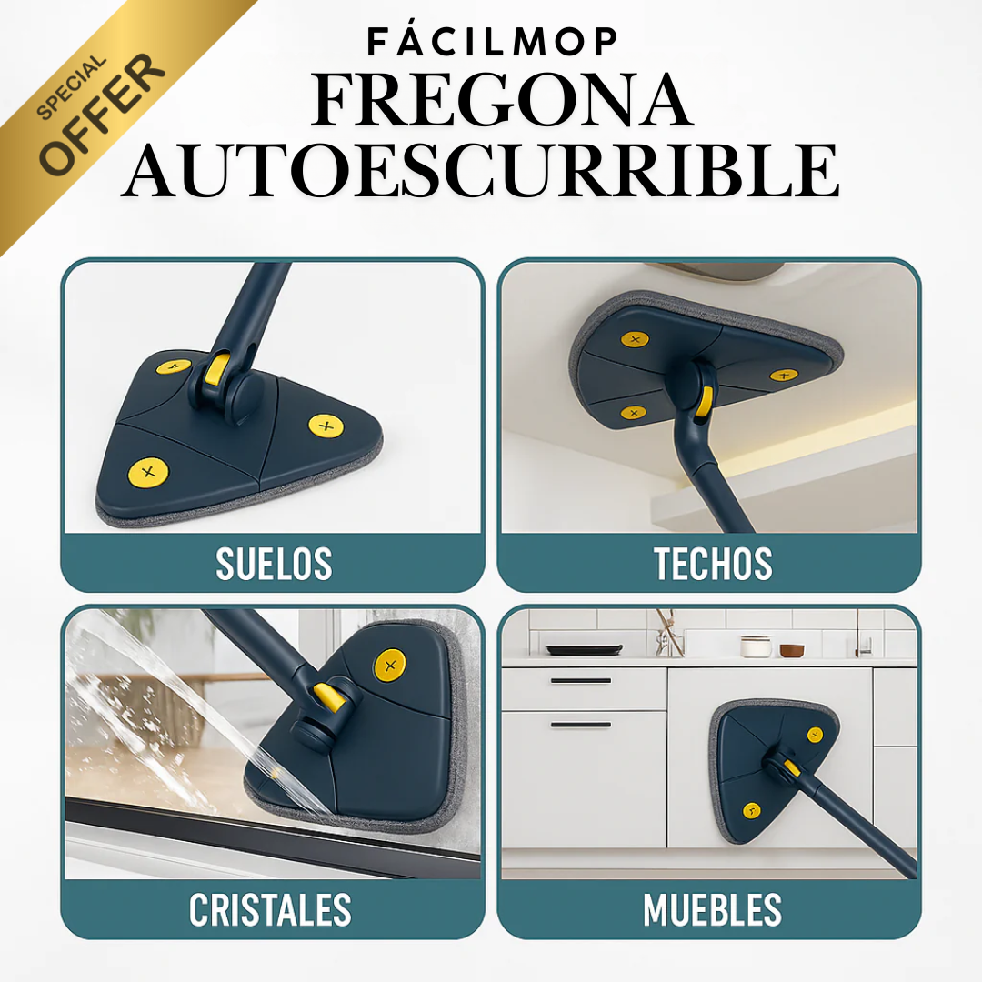 FacilMop - Mopa Triangular 360