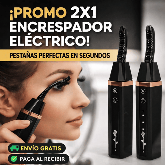 ¡Promo 2x1 Encrespador Eléctrico! - Pestañas más encrespadas y definidas sin complicaciones
