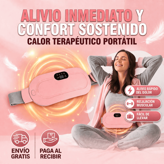 Cinturón Menstrual - Calor relajante portátil para tu bienestar diario
