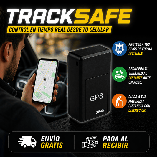 TrackSafe – Ubica en tiempo real y mantén el control de lo que más te importa