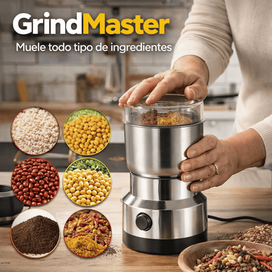 GrindMaster – ¡Tu aliado para moler sin esfuerzo!