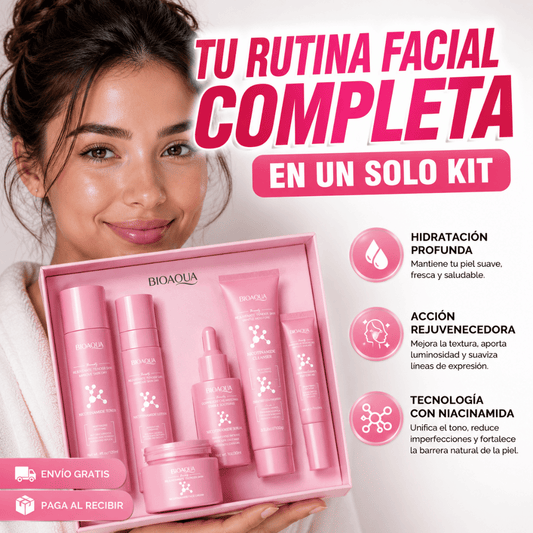 Set Skincare Bioaqua Nicotinamida - Tu rutina facial completa en un solo paso