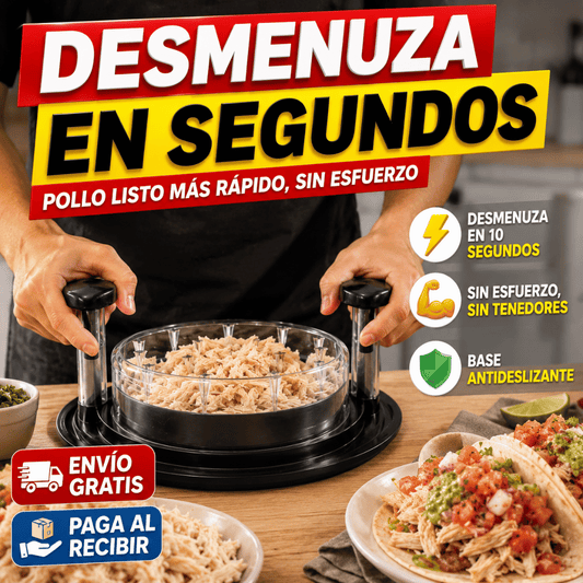 Desmenuzadora de Pollo Express - Desmenuza pollo de forma rápida y fácil