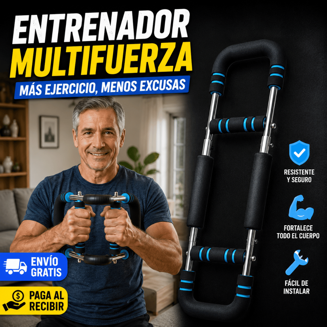 Entrenador Multifuerza - Mejora tu fuerza y resistencia desde casa