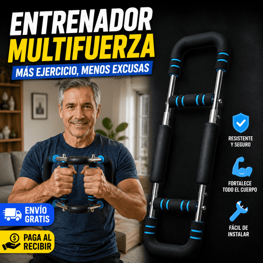 Entrenador Multifuerza - Mejora tu fuerza y resistencia desde casa