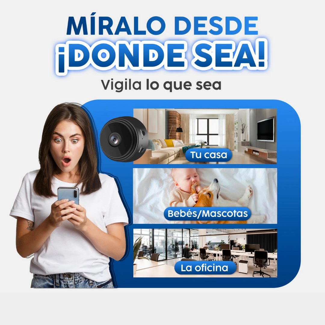 Mini Cámara Espía A9 - Protege lo que más te importa