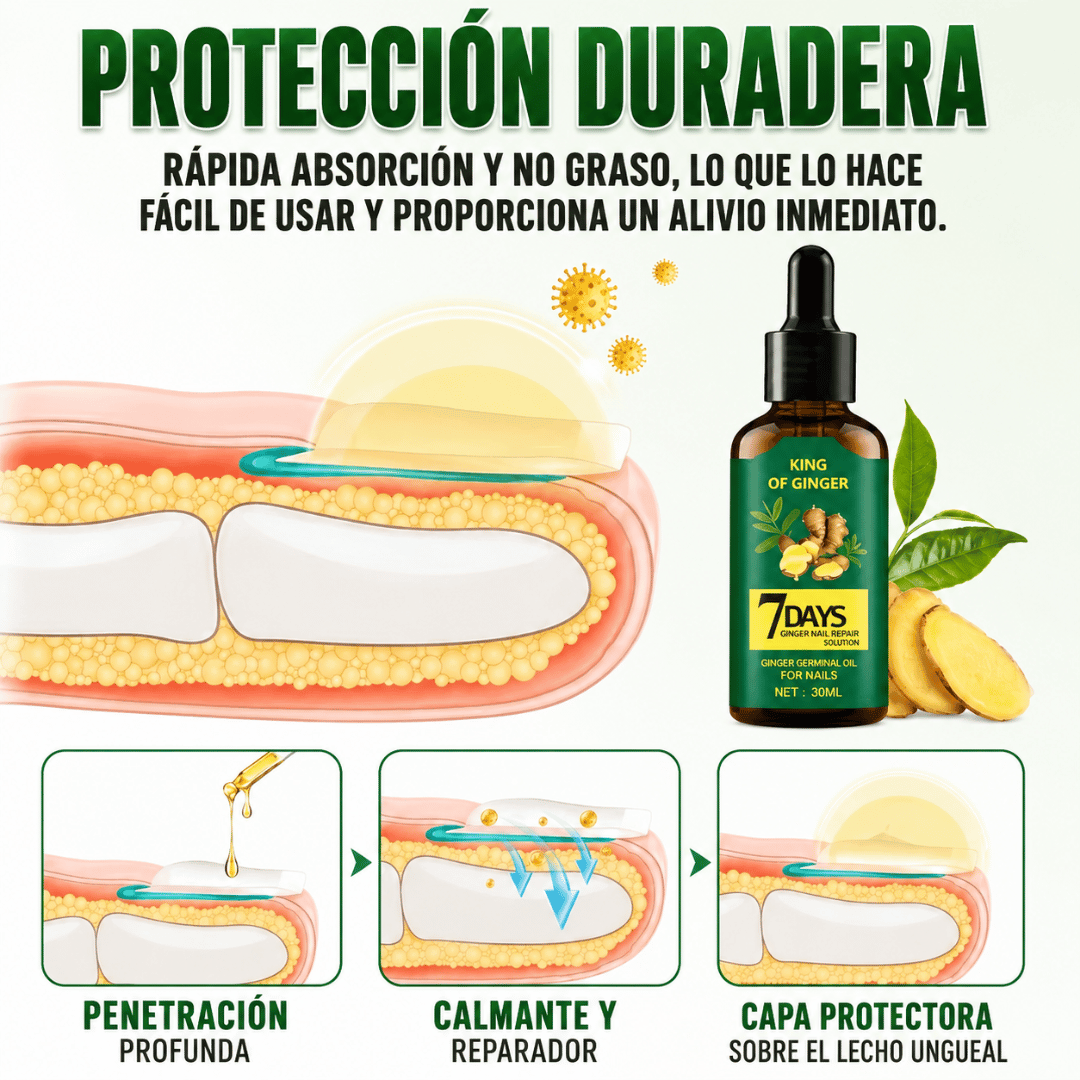 Tratamiento Antihongos - Recupera el Aspecto Saludable de tus Uñas desde 7 Días