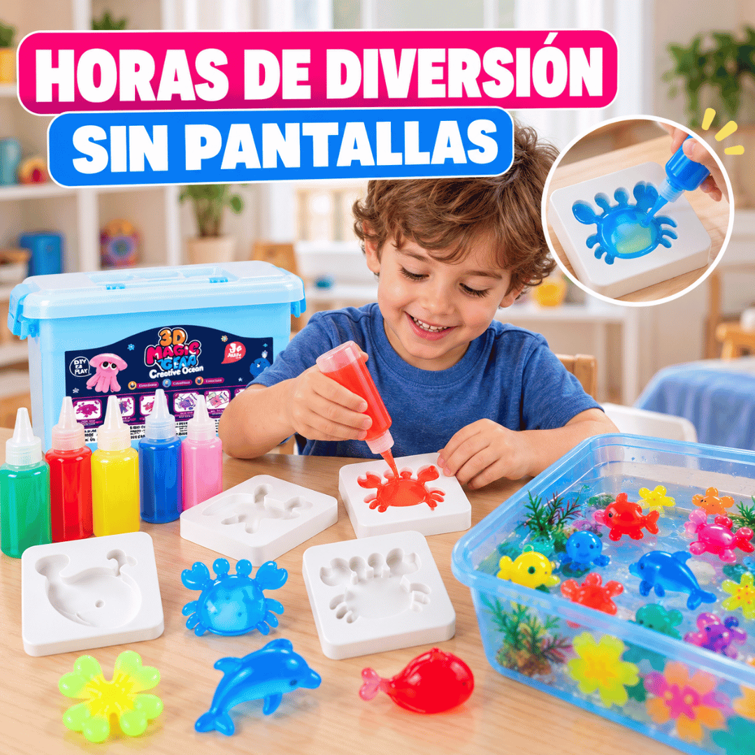 Kit Magic Water Elf - El juego creativo para que tus niños den vida a sus propias figuras