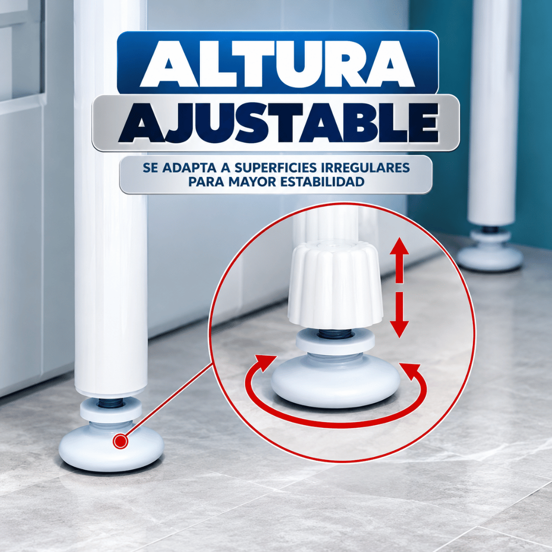 Estante  Organizador De Lavadora - Aprovecha el espacio sobre tu lavadora y elimina el desorden