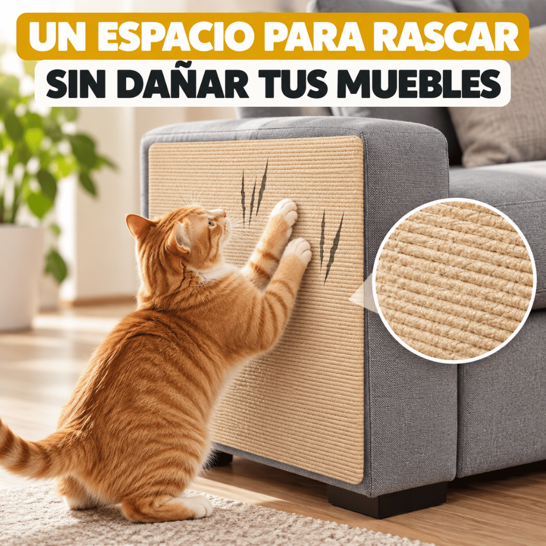¡Promo 2x1 Rascador Adhesivo Para Gatos! - Protege tus muebles de los arañazos de tu gato