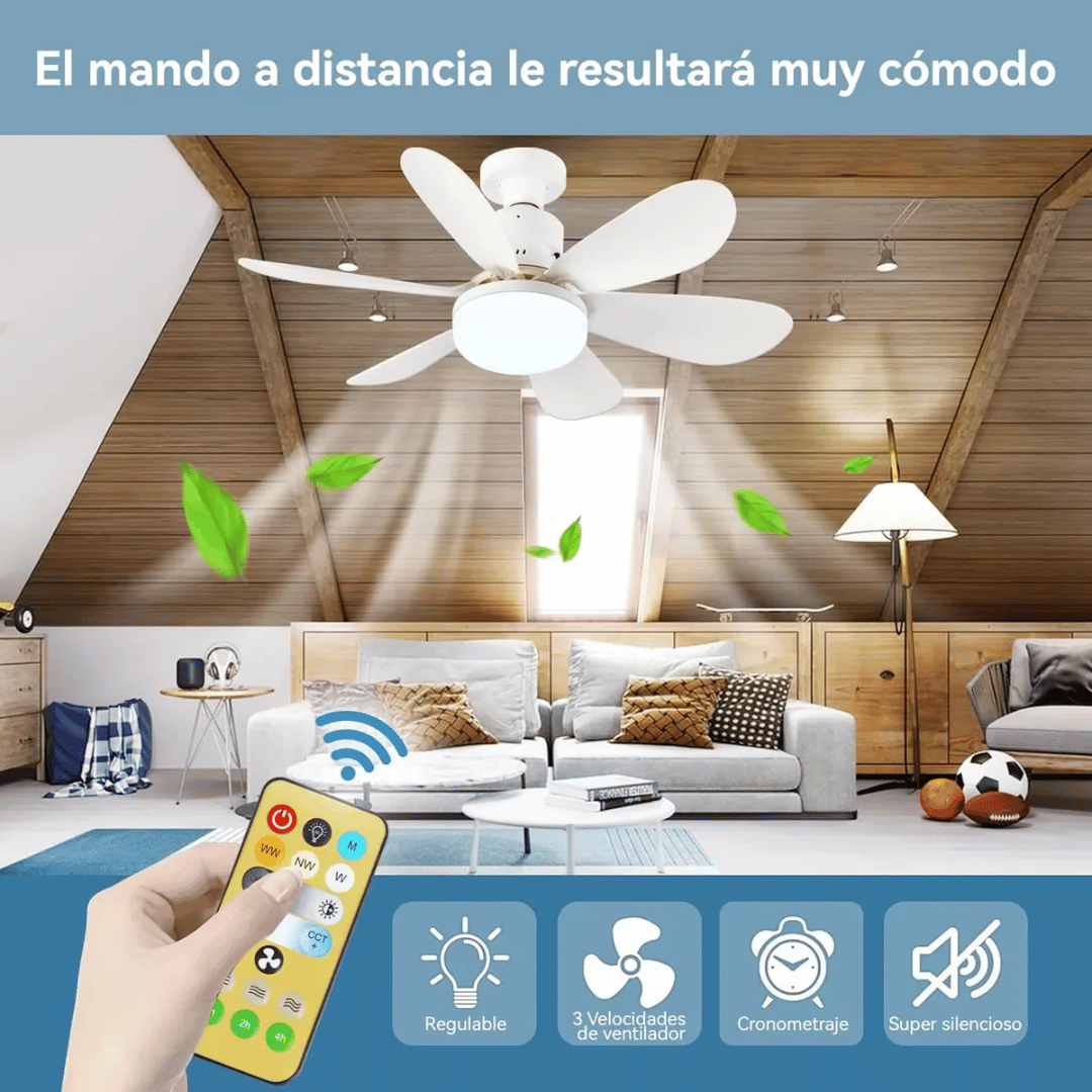 LumiVent™ | Sin Cables, Sin Esfuerzo, Sin Calor