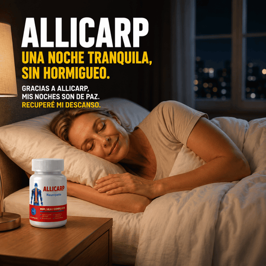 Allicarp Neurogent 30 Cápsulas - Apoya la salud nerviosa y mejora tu bienestar diario