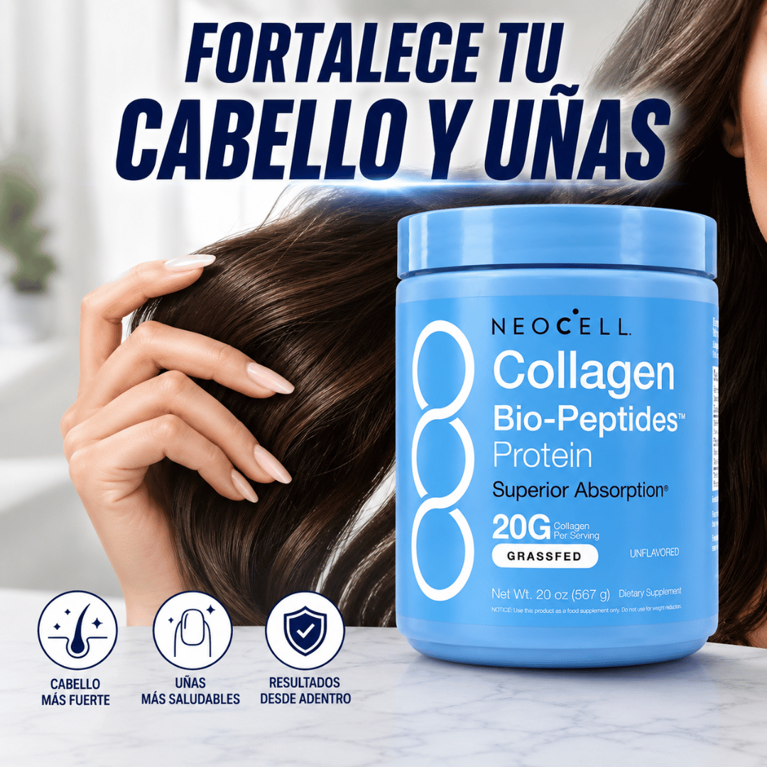 Neocell™ Colageno - Fortalece tu piel, cabello y uñas con cada porción