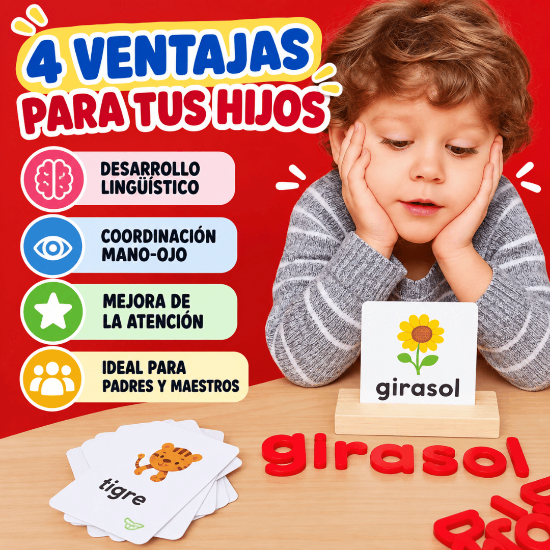 Juego Didáctico de Ortografía Para Niños - Convierte la práctica de ortografía en un juego divertido