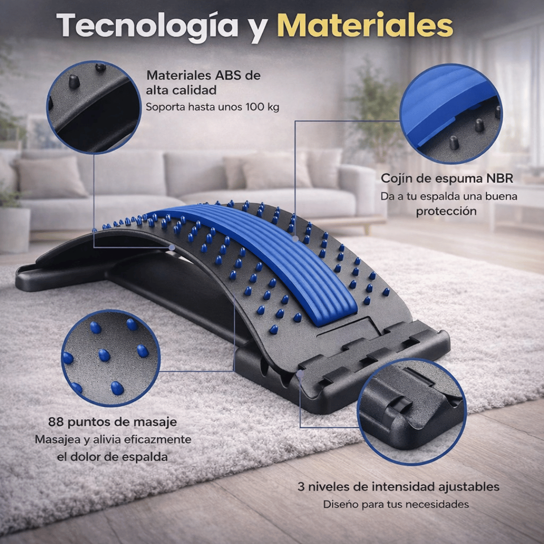 LumbarFlex - Alivia la tensión lumbar desde casa de forma práctica