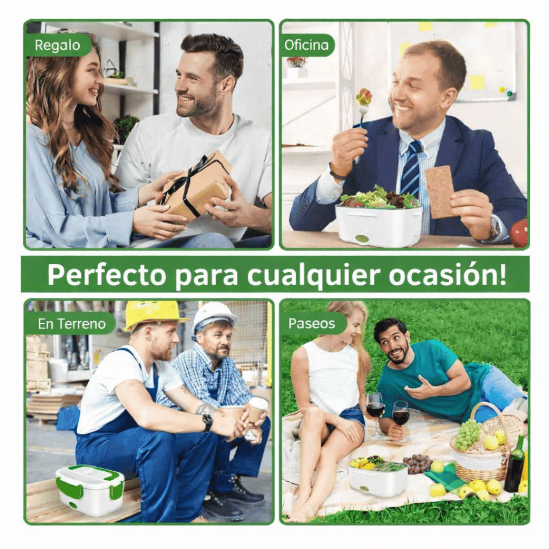 HeatBox Pro - La forma práctica de comer caliente fuera de casa