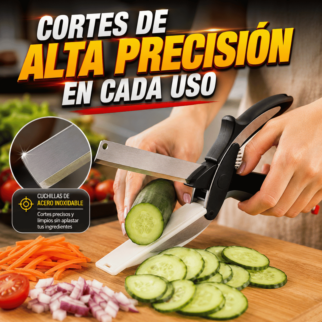¡Promo 2x1 Tijera de Cocina! - Prepara tus ingredientes de forma rápida, práctica y precisa