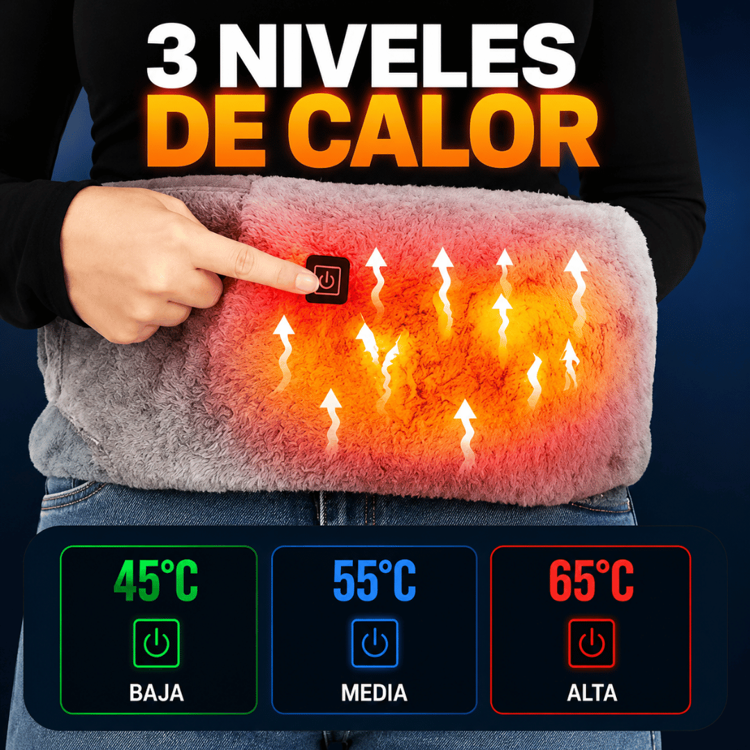Cinturón Térmico USB - Calor portátil para acompañarte durante tu periodo