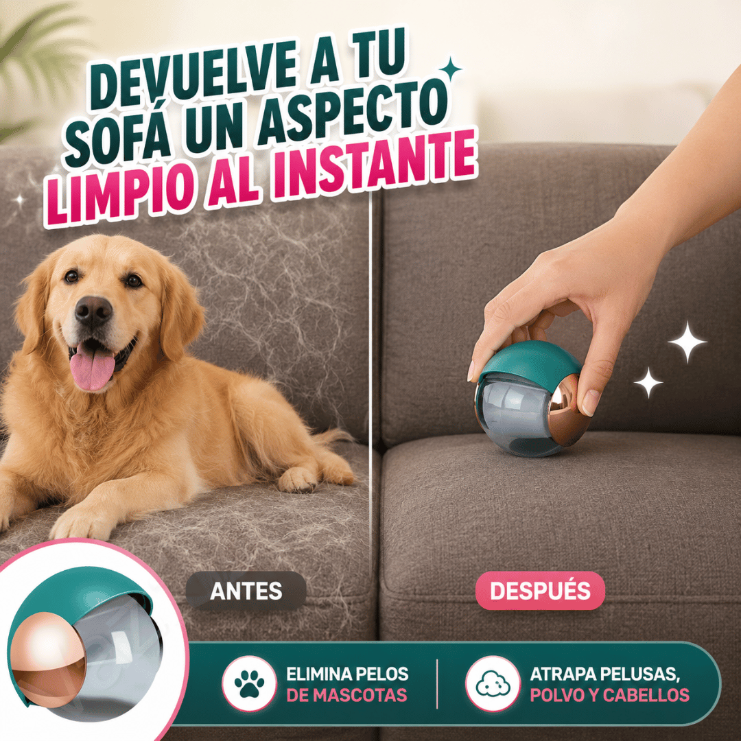 ¡Promo 2x1 Rodillo Mágico Quita Pelusa! - Elimina pelos y pelusas de tu ropa en segundos