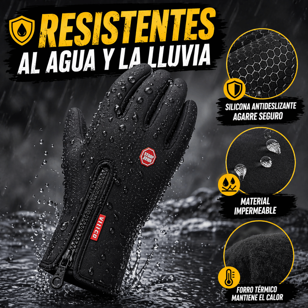 ¡Promo 2x1 Guantes Térmicos Impermeables! - Mantén tus manos calientes y secas incluso en frío extremo