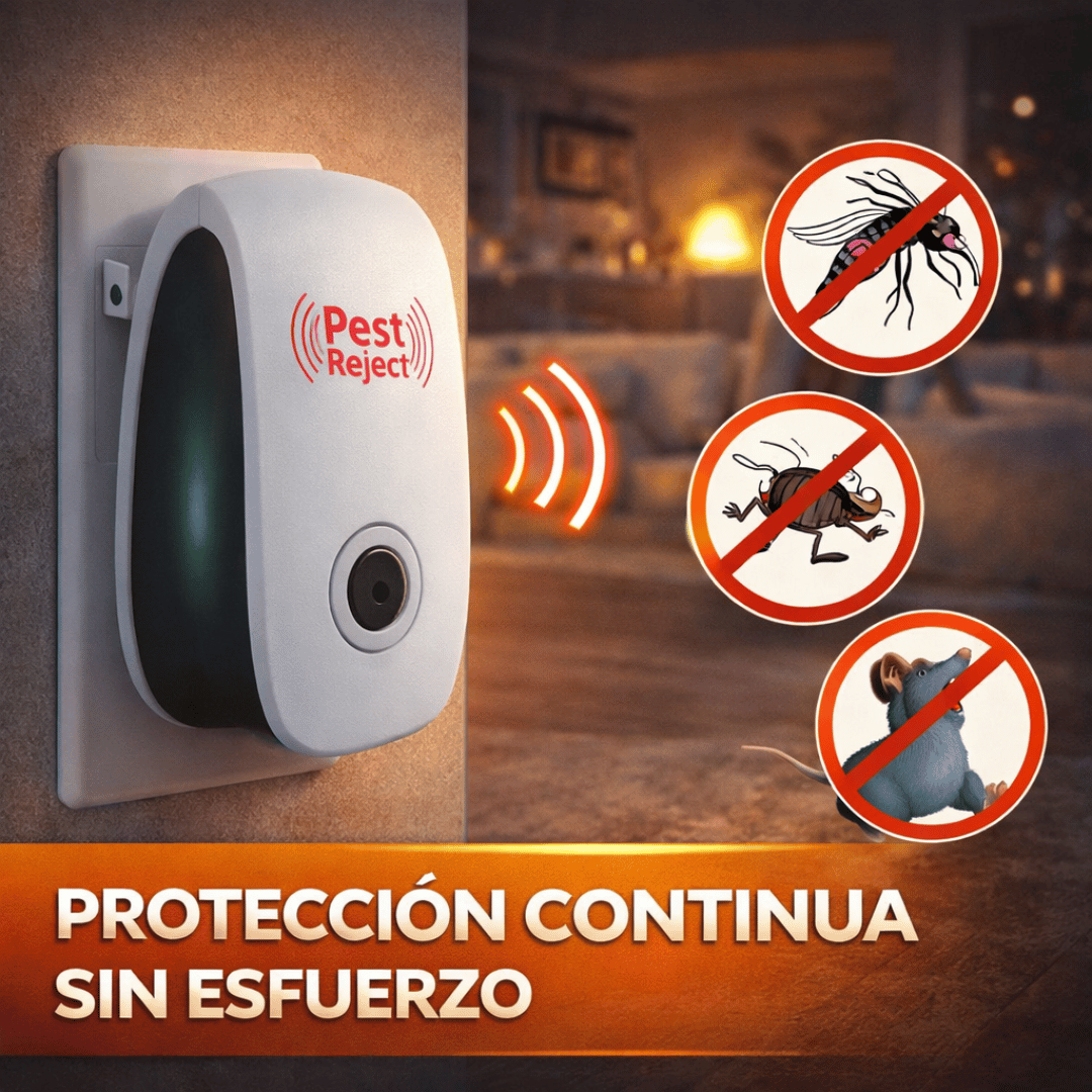 ¡Promo 3x1 PestReject! - Protege tu hogar de ratones e insectos sin químicos ni trampas