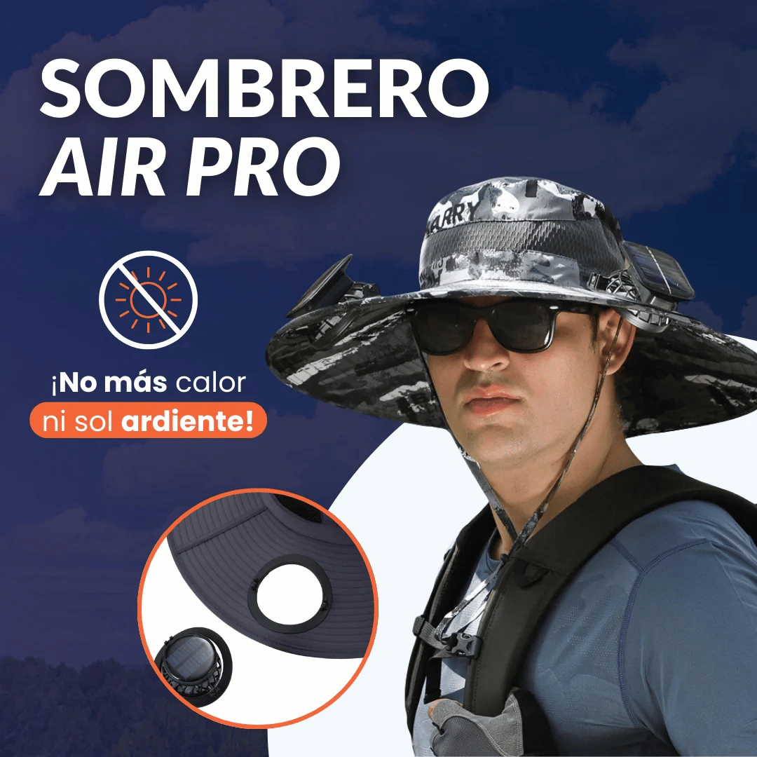 Sombrero con Ventilador AIR PRO