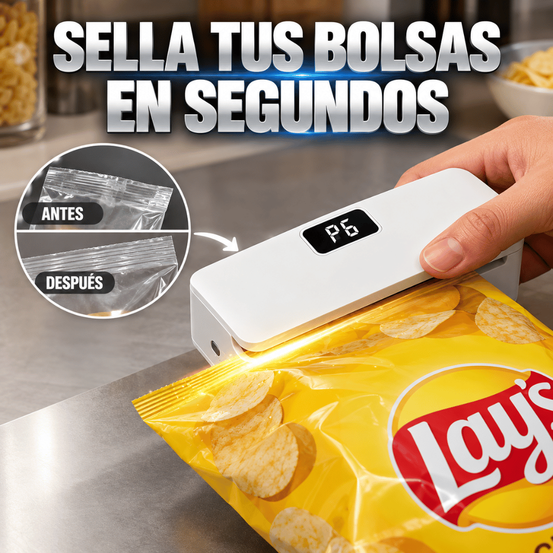 ¡Promo 2x1 Mini Sellador Térmico! - Mantén tus alimentos frescos por más tiempo