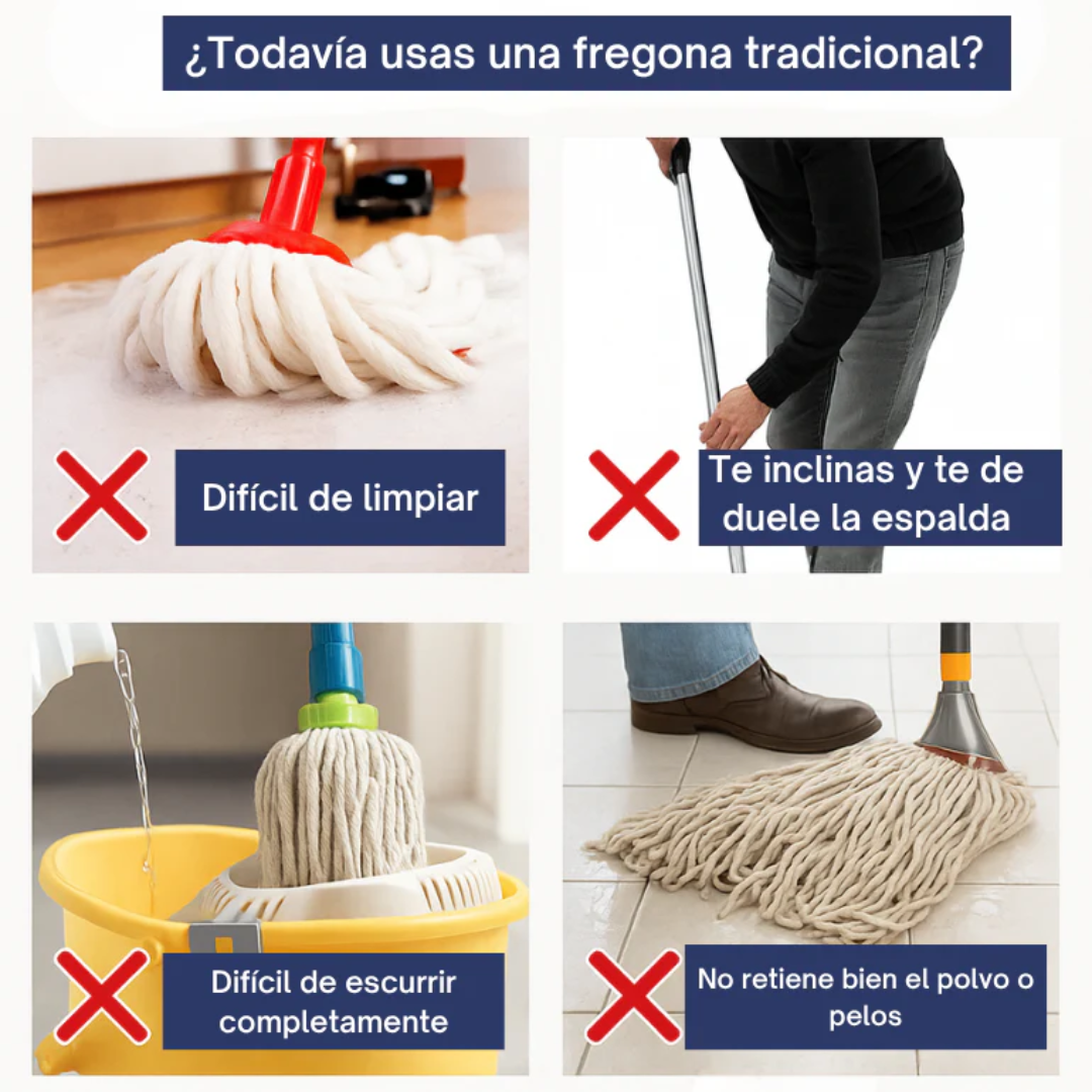 FacilMop - Mopa Triangular 360