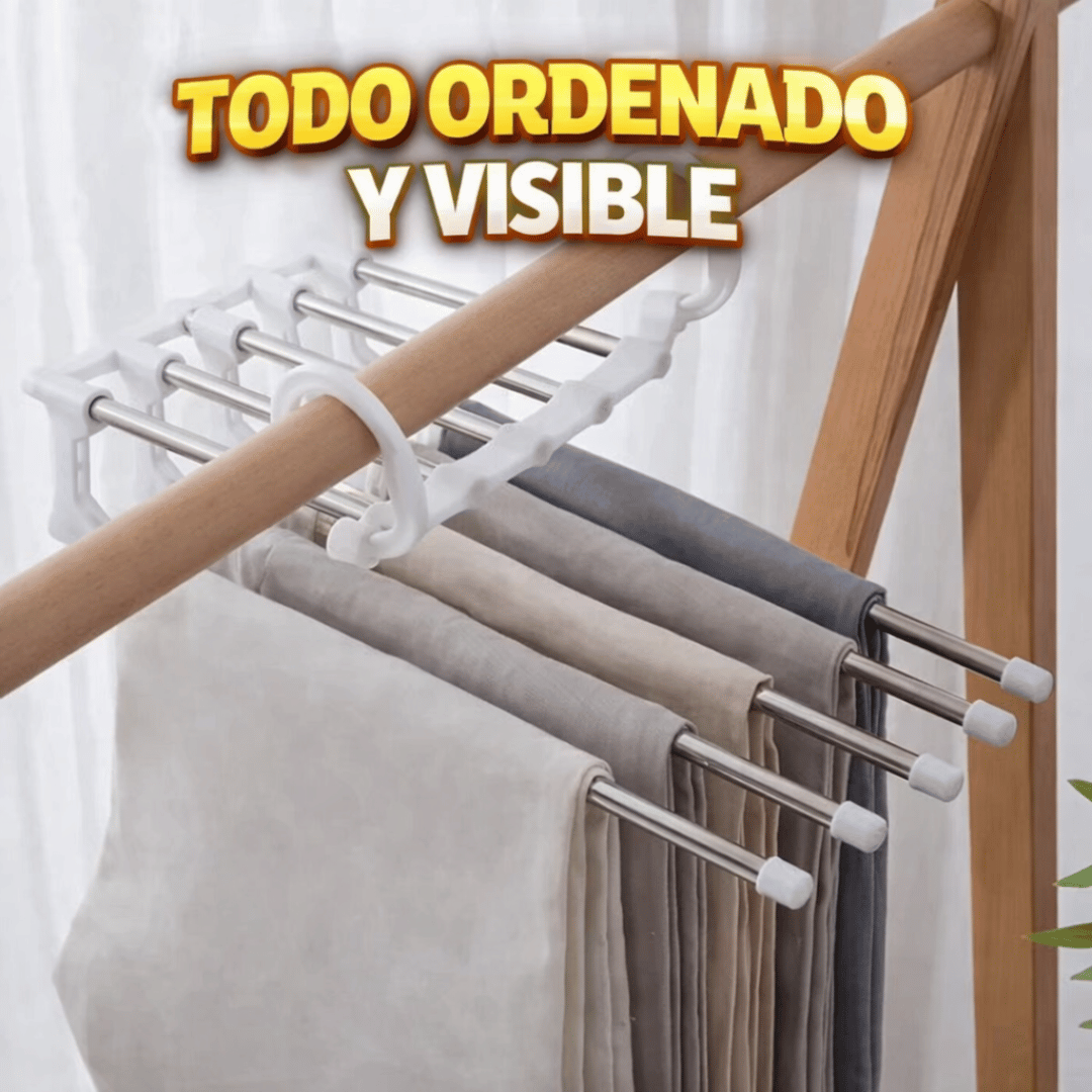 ¡Promo 3x1 Perchero Mágico! - Multiplica el espacio de tu clóset de forma simple y práctica